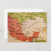 Carte postale du golfe du Mexique (Devant / Derrière)