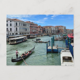 Carte postale du Grand Canal de Venise