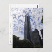 Carte postale du gratte-ciel du 8 Spruce Street à (Devant / Derrière)