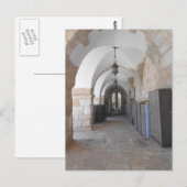 Carte postale du hall de l'école (Devant / Derrière)