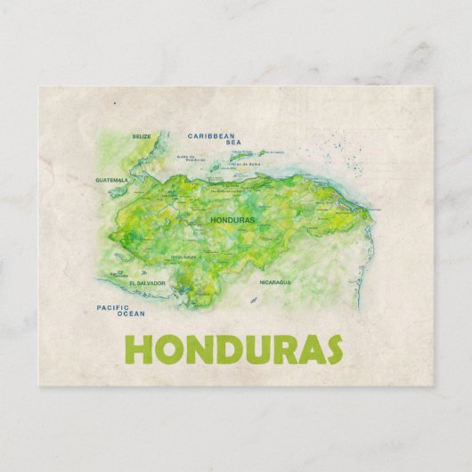 Carte postale du Honduras (Devant)