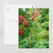 Carte postale du jardin (Devant / Derrière)