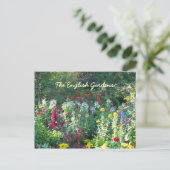 Carte postale du jardin anglais (Debout devant)