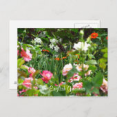 Carte postale du jardin anglais (Devant / Derrière)