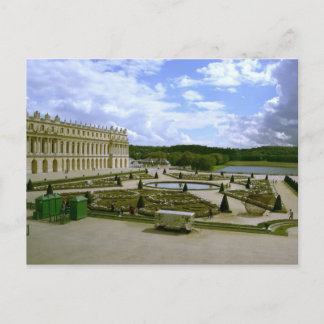 Carte postale du jardin du château de versailles