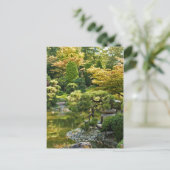 Carte postale du jardin japonais (Debout devant)