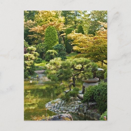 Carte postale du jardin japonais (Devant)