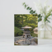 Carte postale du jardin japonais (Debout devant)