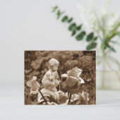 Carte postale du jardin Pan (Debout devant)