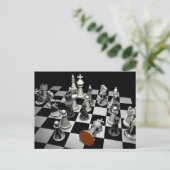 carte postale du jeu d'échecs (Debout devant)