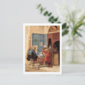 Carte postale du jeu d'échecs (Debout devant)
