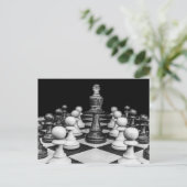 carte postale du jeu d'échecs (Debout devant)