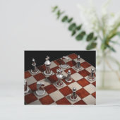 carte postale du jeu d'échecs (Debout devant)