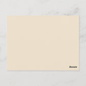 carte postale du jeu d'échecs (Dos)