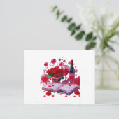 Carte postale du jour de la Saint-Galentin (Debout devant)