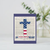 Carte postale du jour de l'indépendance (Debout devant)