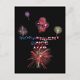Carte postale du jour de l'indépendance