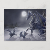 Carte postale du jour de neige (Devant)