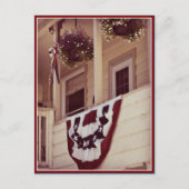 Carte postale du jour des vétérans du porche améri (Devant)