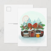 Carte postale du journal Yule (Devant / Derrière)