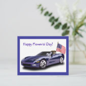 Carte postale du Joyeux Memorial Day Boxer (Debout devant)
