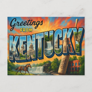 Carte postale du KENTUCKY
