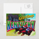Carte postale du Kentucky (Devant / Derrière)