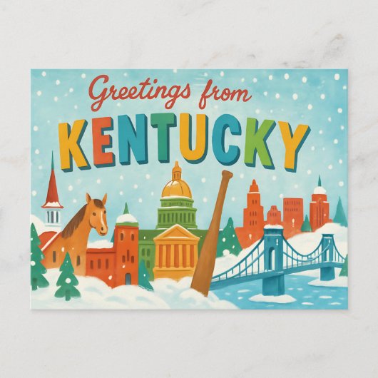 Carte postale du KENTUCKY (Devant)