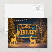 Carte postale du KENTUCKY (Devant / Derrière)