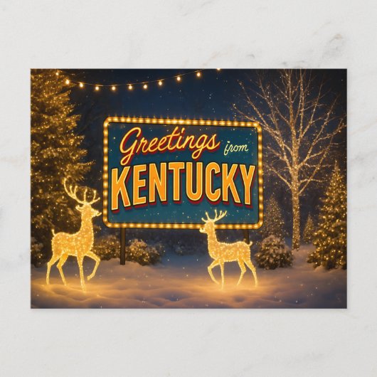 Carte postale du KENTUCKY (Devant)