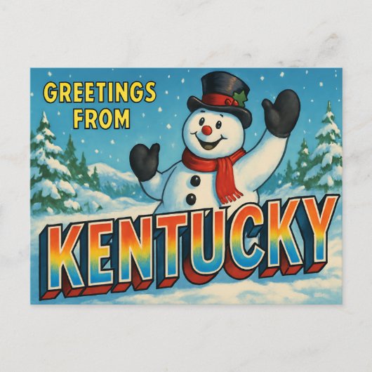 Carte postale du KENTUCKY (Devant)