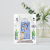 Carte postale du Labrador Retriever Moving Faire-p (Debout devant)