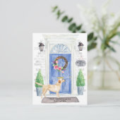 Carte postale du Labrador Retriever Moving Faire-p (Debout devant)