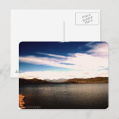 Carte postale du lac (Devant / Derrière)