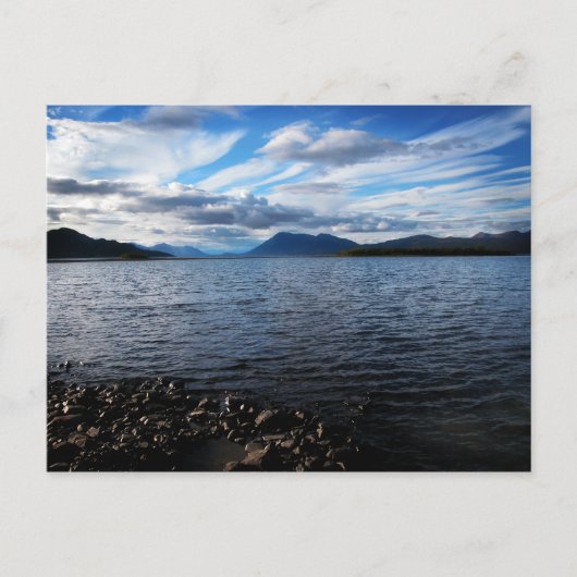 Carte postale du lac Aleknagik (Devant)