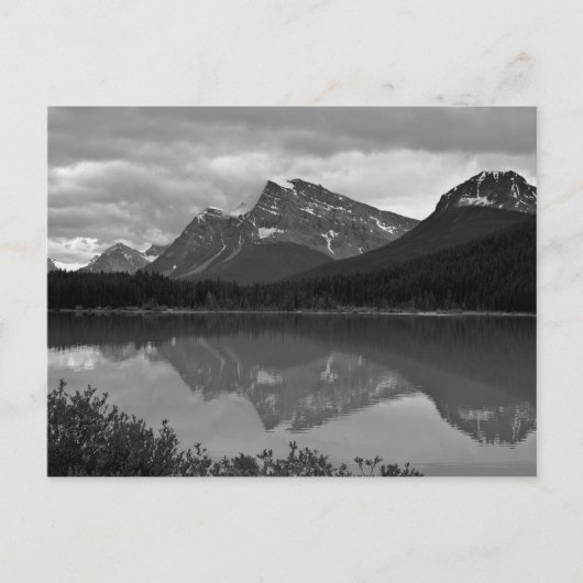 Carte postale du lac Canadien (Devant)