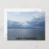 Carte postale du lac Champlain (Devant / Derrière)