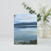 Carte postale du lac Crescent, Oregon (Debout devant)