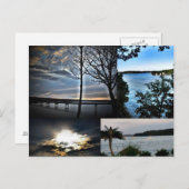 Carte postale du lac des Ozarks (Devant / Derrière)