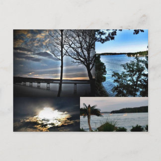 Carte postale du lac des Ozarks