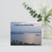 Carte postale du lac Guntersville (Debout devant)