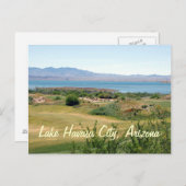 Carte postale du lac Havasu City (Devant / Derrière)
