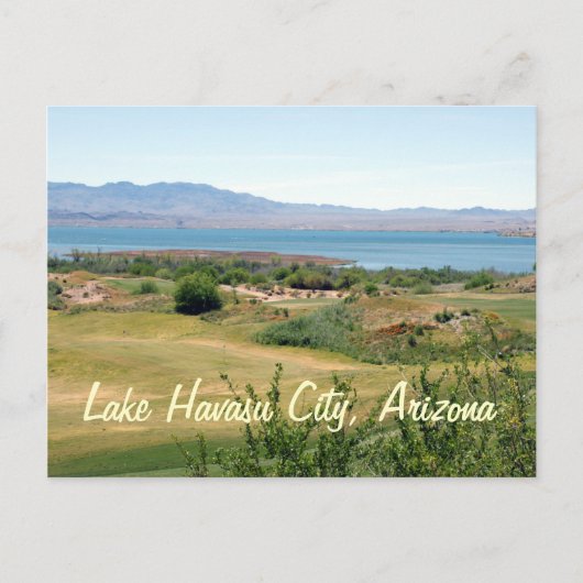 Carte postale du lac Havasu City (Devant)