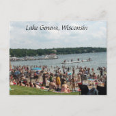 Carte postale du lac Léman, Wisconsin (Devant)