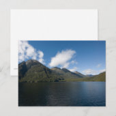 Carte postale du lac Manapouri (Devant / Derrière)