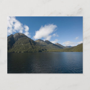 Carte postale du lac Manapouri