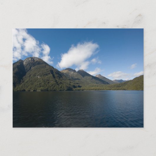 Carte postale du lac Manapouri (Devant)