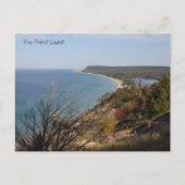 Carte postale du lac Michigan (Devant)