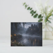 Carte postale du lac Misty Castle (Debout devant)