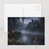 Carte postale du lac Misty Castle (Devant / Derrière)